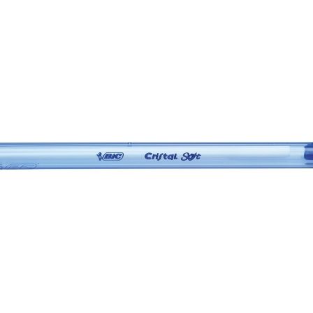 Bic Cristal Soft Azul Caja de 50 Unidades